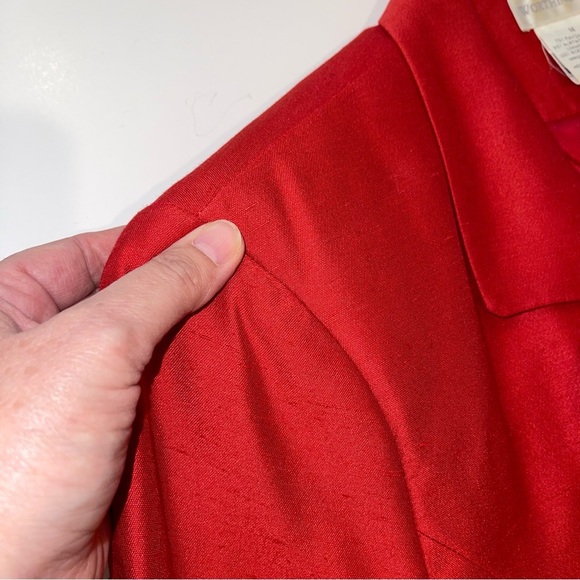 Worthington Red Blazer 14 - Picture 9 of 17